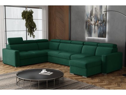 Sedací souprava Petrit U1 pravá Kronos zelená