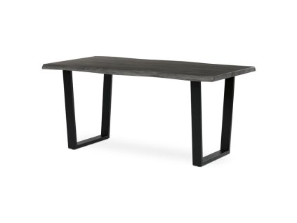 Jídelní stůl 160x90cm, mdf, šedý dub, HT-F4216 GREY (Barva Šedá)