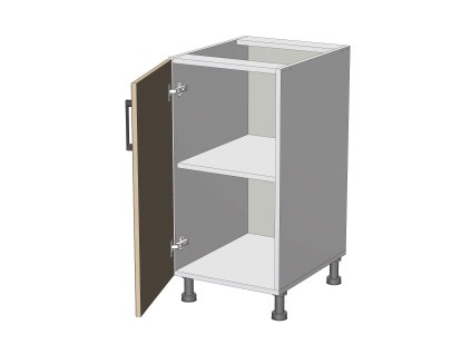 kuchynska dolna skrinka sirka 40 cm 1 dvierka gtwmmxgazdini1po ajxc4npdvfr1vp24