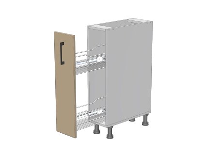 kuchynska dolna cargo skrinka sirka 20 cm 1 dvierka vratane vysuvneho cargo kosa sossijv7lyoifj7x xgny8f3n2yjc5xbj