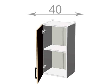 kuchynska horna skrinka sirka 40 cm 1 dvierka ywqnovohxk8rkee0 0jolfamwrul0b48o