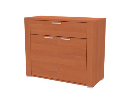 ADEL 7 - komoda se zásuvkou a dvířky, 100x83cm Dekor: olše (Dekor olše, Šířka 100, Výška 83)