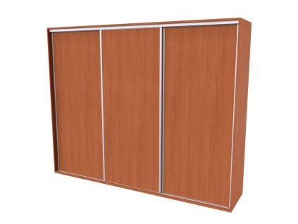 FLEXI 3 - šatní skříň dveře plné, 240/260/280/300 x 220/240cm Šířka: 300cm, Výška: 240cm, Dekor: olše (Dekor olše, Šířka 300cm, Výška 240cm)