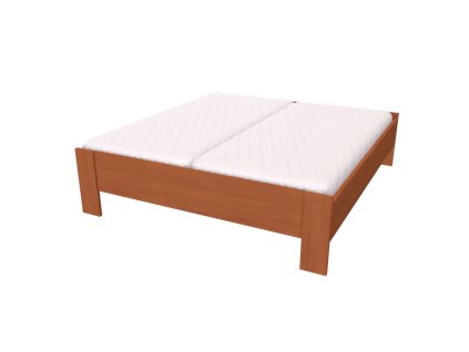 NEDO - manželská postel 160x200cm / 180x200cm Dekor: olše, Šířka pro matraci: 160cm, Varianta: Síla bočnice 18mm (Dekor olše, Výška 50cm)