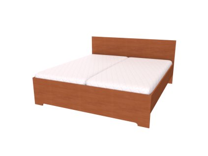 DINO - manželská postel 160x200cm / 180x200cm Dekor: olše, Šířka pro matraci: 160cm (Dekor olše, Výška 90cm)