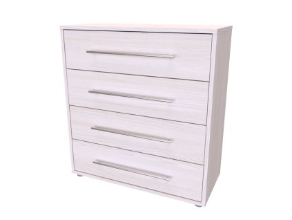 ELITE XL - komoda, 80x86x36/43cm Hloubka: 43cm, Dekor: modřín latté (Dekor modřín latté, Šířka 80cm, Výška 86cm)