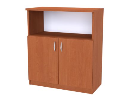 SEKTOR 4 - komoda dvířka + police, 70x35x80cm Dekor: olše (Dekor olše, Šířka 70cm)