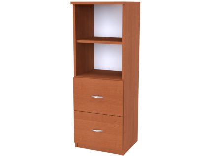 SEKTOR 5 - zásuvky s policemi, 40x35x110cm Dekor: olše (Dekor olše, Šířka 40, Výška 110)