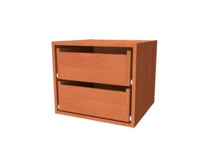 MAXIM - zásuvkový kontejner do skříně, 60x43cm Dekor: olše (Dekor olše, Šířka 60cm, Výška 43cm)