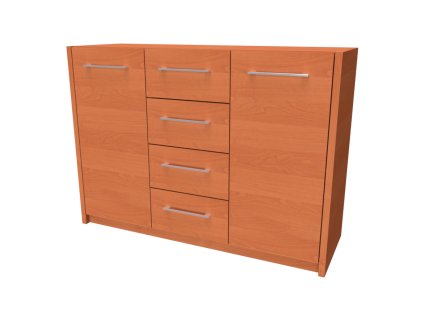 MIA 2 - komoda, 120x86cm Dekor: olše (Dekor olše, Šířka 120cm, Výška 86cm)