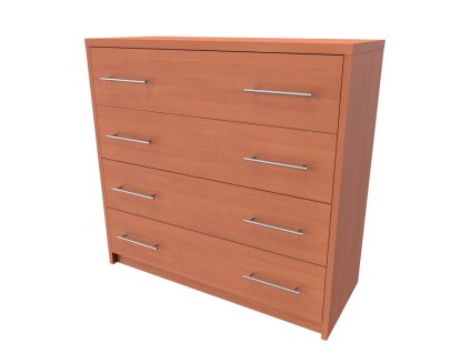 AURA 1 - komoda, 90x86cm Hloubka: 36cm, Dekor: olše (Dekor olše, Šířka 90cm, Výška 86cm)