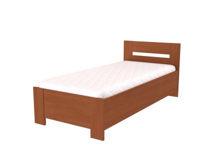 LOTA - postel s lamelovými rošty 90x200cm Dekor: olše (Dekor olše, Šířka 95.5, Výška 82)