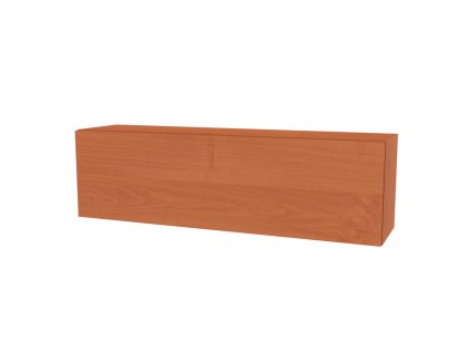 NÁBYTEK MIKULÍK s.r.o. CUBE 11 - horní závěsná skříňka s výklopnými dvířky, 120x35cm Dekor: olše (Dekor olše)