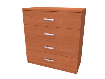 JONY 2 - komoda se zásuvkami, 80x86cm Dekor: olše (Dekor olše, Šířka 80, Výška 86)