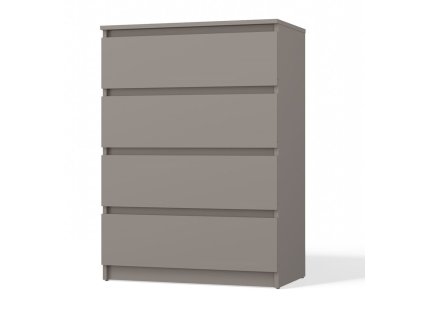 Komoda Malvína M4 šedá jíl