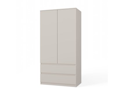 Šatní skříň Malvína 2S-90 kašmír