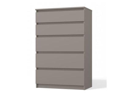 Komoda Malvína M5 šedá jíl