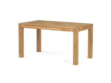 Jídelní stůl 140x80cm, masiv, dub, DS-H140 DUB (Barva Přírodní)