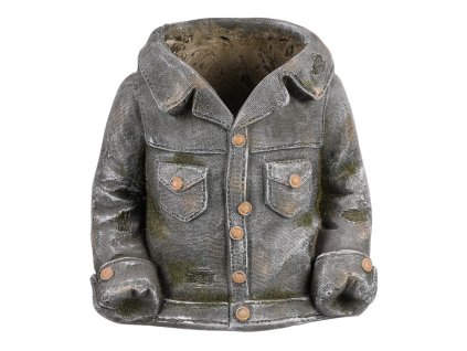 Obal na květiny - magnesium, bunda, barva šedá (Barva Šedá)