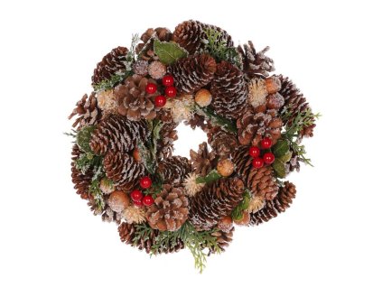 Věnec šiškový, omrzlý (Barva Hnědá)