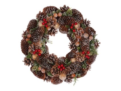 Věnec šiškový, omrzlý (Barva Hnědá)