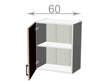 kuchynska horna skrinka sirka 60 cm 1 dvierka 3cn4oowq2qtdnc2i
