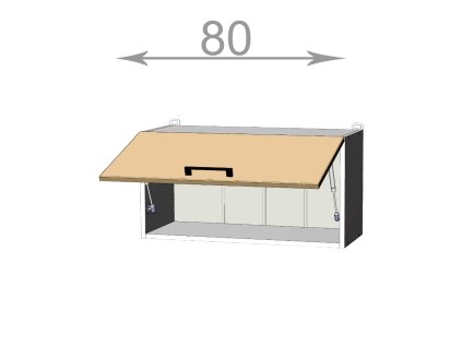 kuchynska horna vyklopna skrinka sirka 80 cm 1 dvierka bkanzl3rtmjlsmxw