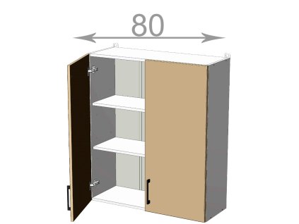kuchynska horna vysoka skrinka sirka 80 cm 2 dvierka 4cquynvbkyf99btk