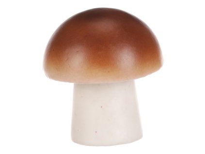Houba plastová - velká, hnědý hříbek, cena za 1 ks (Barva Hnědá)