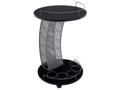 aladar servirovaci stolik cierna 01