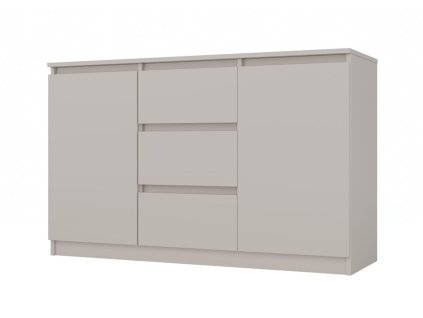 Komoda Malvína 2D3S 120 kašmír