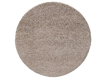 Kusový koberec Life Shaggy 1500 beige kruh (Rozměry koberců 160x160 (průměr) kruh)