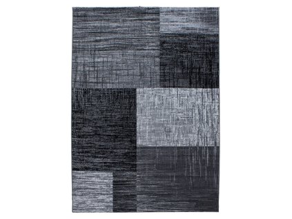 Kusový koberec Plus 8001 black (Rozměry koberců 80x300)