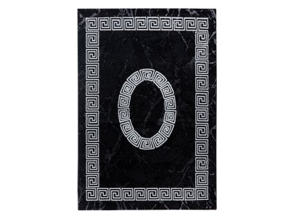 Kusový koberec Plus 8009 black (Rozměry koberců 80x300)