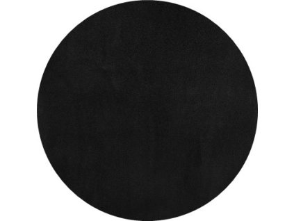 Kusový koberec Fancy 103004 Schwarz - černý kruh (Rozměry koberců 133x133 (průměr) kruh)