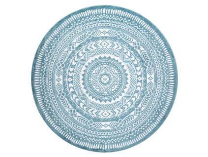 Kusový koberec Napkin blue kruh (Rozměry koberců 140x140 (průměr) kruh)