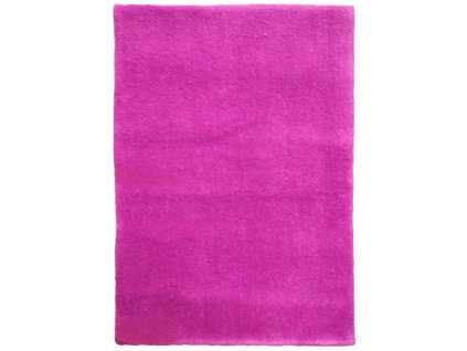 Ručně všívaný kusový koberec Asra wool lila (Rozměry koberců 80x150)