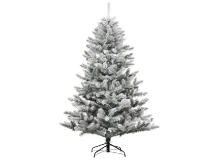 Strom vánoční - umělý smrk, 185 cm, zasněžený (Barva Bílá)