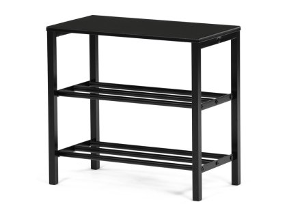 Botník, kov, černá, 83168-42 BK (Barva Černá)