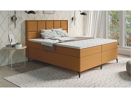 Postel VENICE 180cm, s matracemi, s roštem a s úložným prostorem (Varianta Element 11)