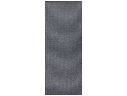 Kusový koberec Bouclé 104435 Anthracite (Rozměry koberců 67x200)