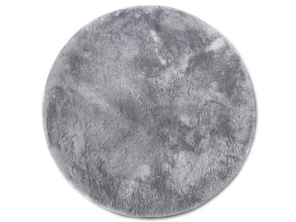 Kusový koberec Cosy 106110 Silver kruh z kolekce Elle (Rozměry koberců 160x160 (průměr) kruh)
