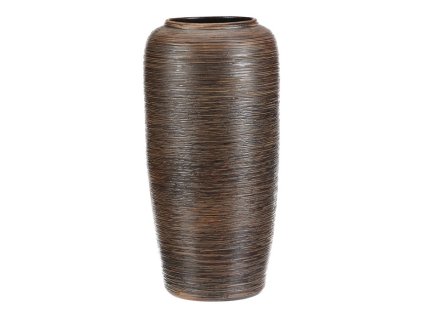 Váza keramická - vysoká 40 cm, hnědá (Barva Hnědá)