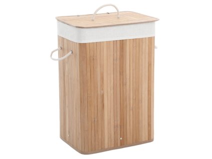 Koš na prádlo, bambus, přírodní, APK-E1010 NAT (Barva Přírodní)