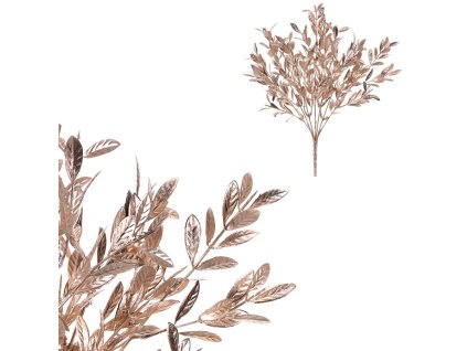 Borůvčí - umělý trs, barva měděná (Barva Stříbrná)