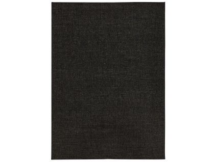 Kusový koberec Twin-Wendeteppiche 103096 black cream – na ven i na doma (Rozměry koberců 200x290)