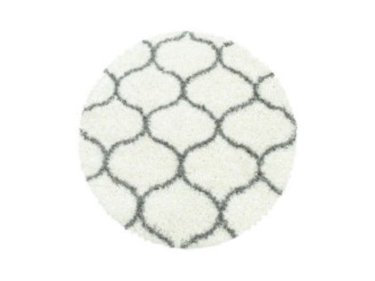 Kusový koberec Salsa Shaggy 3201 cream kruh (Rozměry koberců 80x80 (průměr) kruh)