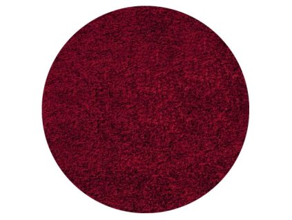 Kusový koberec Life Shaggy 1500 red kruh (Rozměry koberců 120x120 (průměr) kruh)