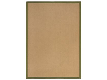 Kusový koberec Herringbone Border Kira Green (Rozměry koberců 160x230)