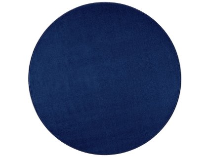 Kusový koberec Nasty 104447 Darkblue kruh (Rozměry koberců 200x200 (průměr) kruh)